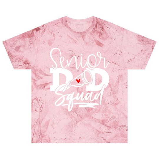 Senior Cheer Dad Squad American Football Blast T Shirts