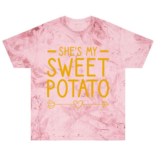 She s My Sweet Potato I Yam Couple s Matching Blast T Shirts