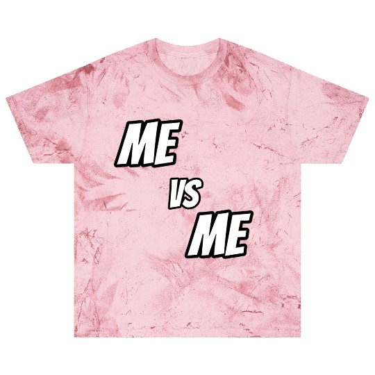 Me vs Me (white) Blast T Shirts