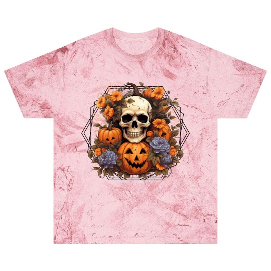 Indie skull design Halloween Gift Blast T Shirts