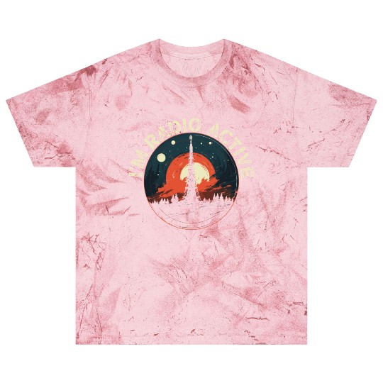 Ham Radio Operator Morse Code Radioactivity Blast T Shirts