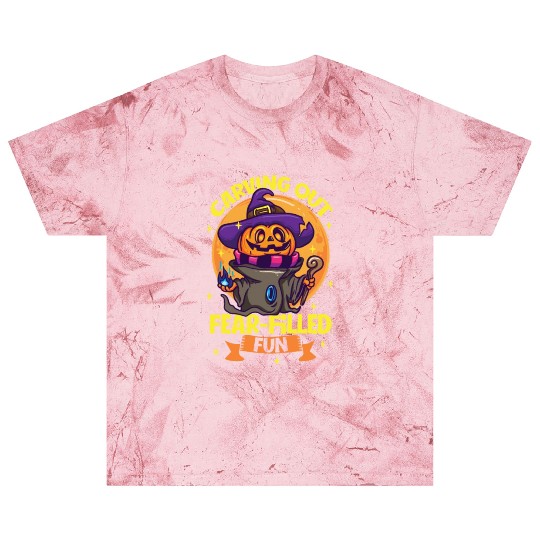 Scary Pumpkin Halloween Costume Autumn Fall Gift Blast T Shirts