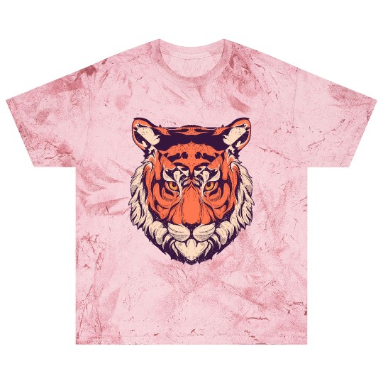 Realist Tiger Tigress Portrait With High Level Of Blast T Shirts