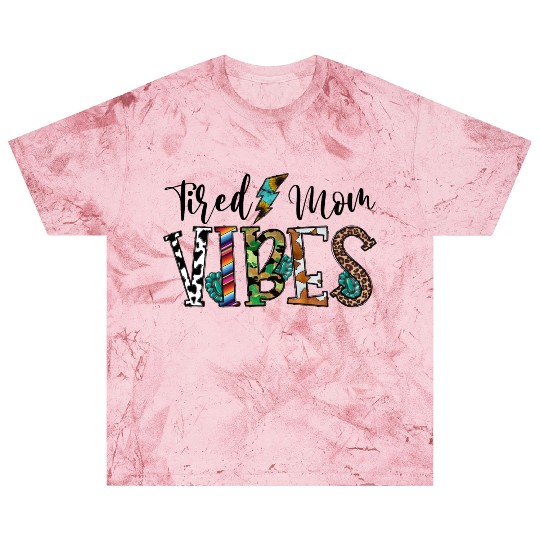 Tired Mom Vibes Blast T Shirts