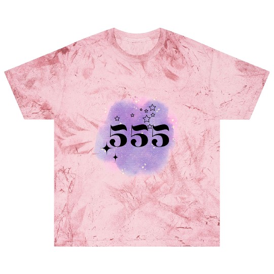 Angel Number 555 Numerology Purple Blast T Shirts