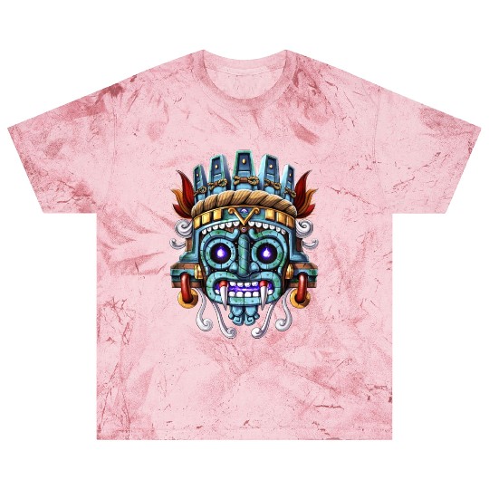 Aztec God Tlaloc Blast T Shirts
