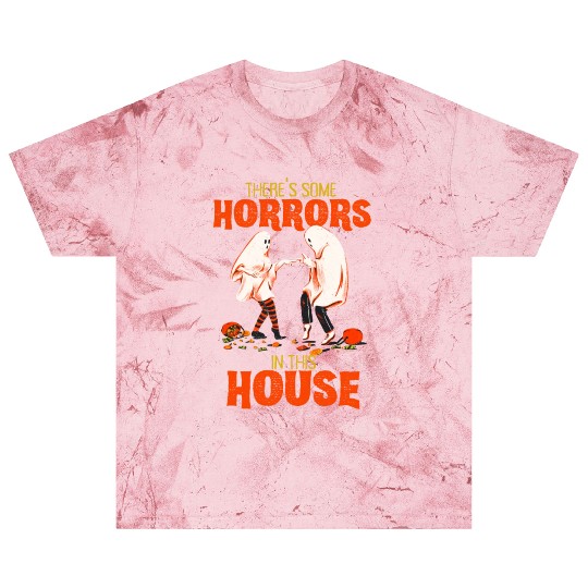 There's Some Horrors In This House Funny Halloween Blast T Shirts