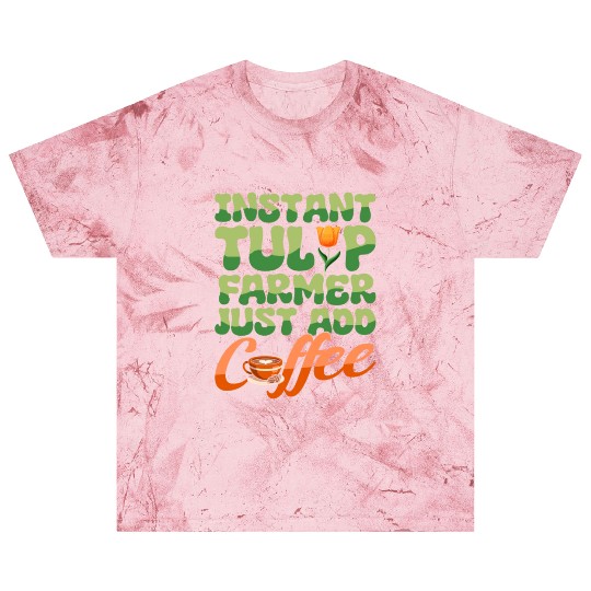 Tulip Gardening Coffee Blast T Shirts