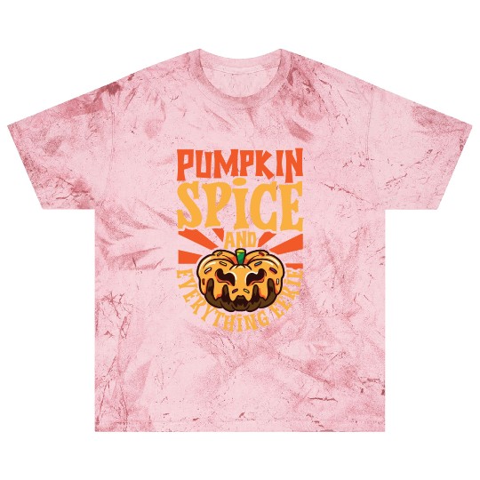 Scary Pumpkin Halloween Costume Autumn Fall Gift Blast T Shirts