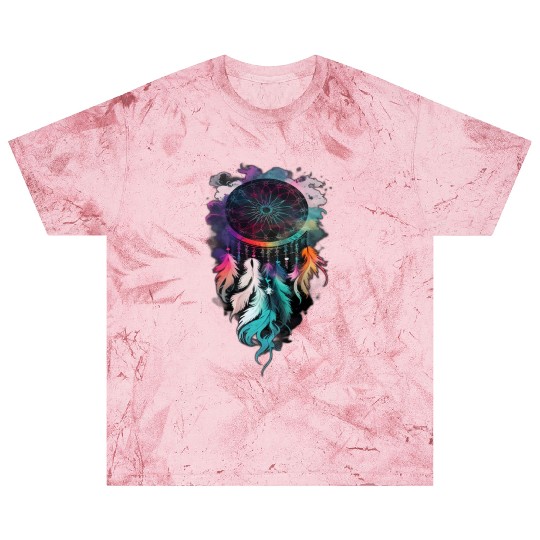 Dreamcatcher with feathers and smoke Blast T Shirts