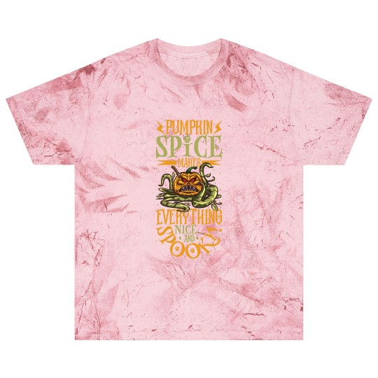 Scary Pumpkin Halloween Costume Autumn Fall Gift Blast T Shirts