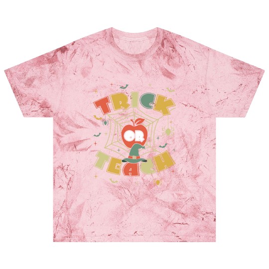 For Teachers Groovy Halloween Retro Vintage Hippie Blast T Shirts