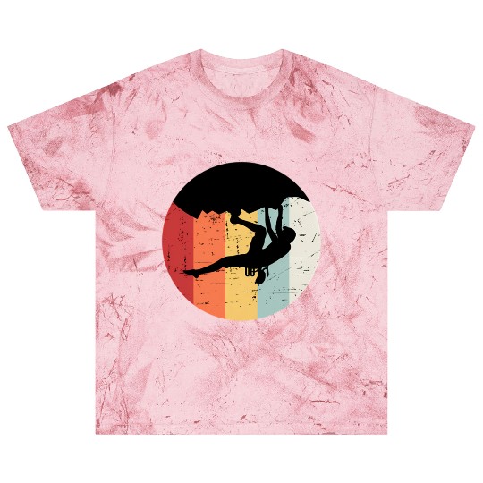 Climber Climbing Bouldering Free Climbing Blast T Shirts
