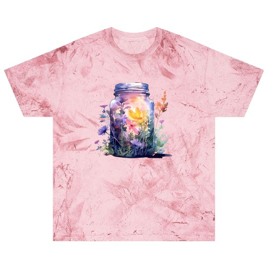 Vintage Wildflower Poster Green Botanical Wall Art Blast T Shirts