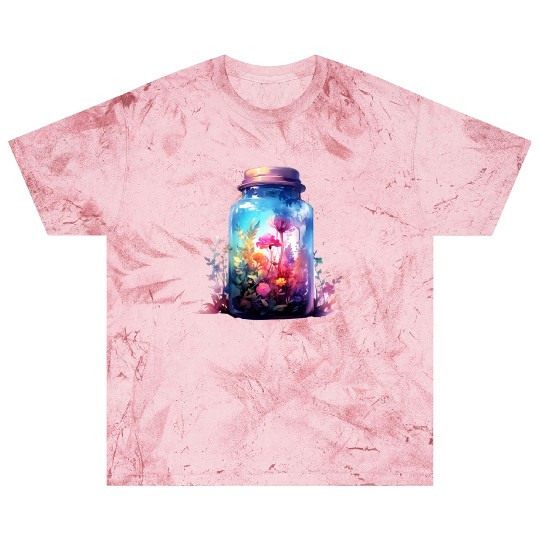 Vintage Wildflower Poster Green Botanical Wall Art Blast T Shirts