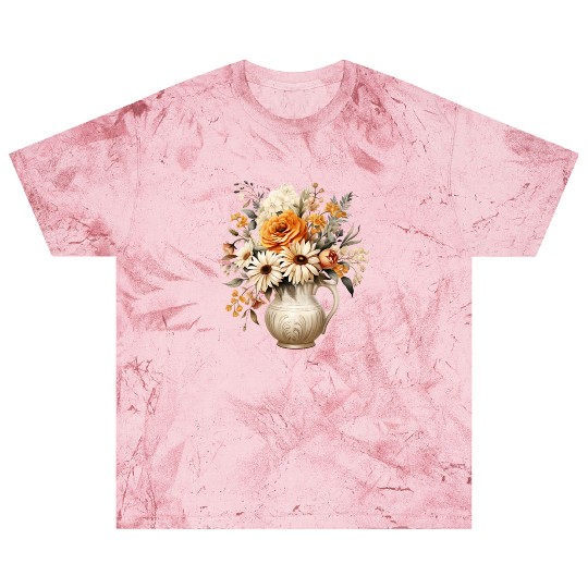 Vintage Wildflower Poster Green Botanical Wall Art Blast T Shirts