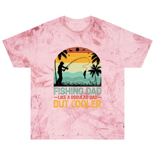Fishing Dad Like A Regular Dad But Cooler Blast T Shirts