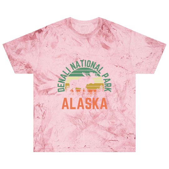 Denali National Park Alaska Moose Hiking Nature Blast T Shirts