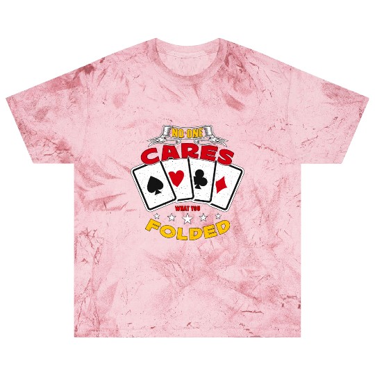 Classic Blackjack No One Cares What You Card Game Blast T Shirts