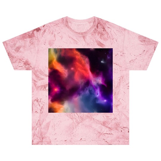 Galaxy nebula abstract design Blast T Shirts