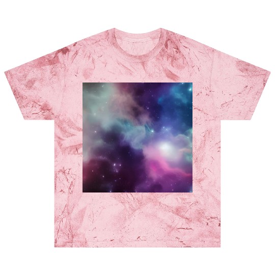 Galaxy nebula abstract design Blast T Shirts
