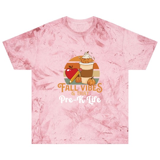 Fall Vibes That Pre-K Life Preschool Teacher Blast T Shirts