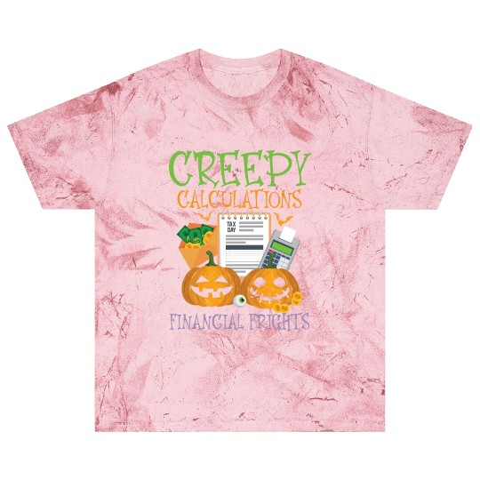 Creepy Calculations Financial Frights Halloween Blast T Shirts