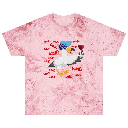Seagull Blast T Shirts Wine Lover North German Seagulls