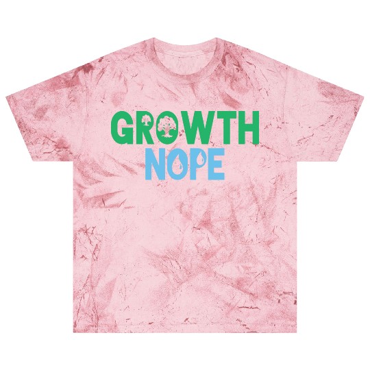 Green Blue Nope Growth Blast T Shirts