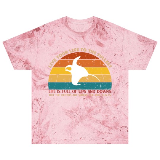 Embrace Life's Depths: Thrill in Postal Service and Downs Blast T Shirts