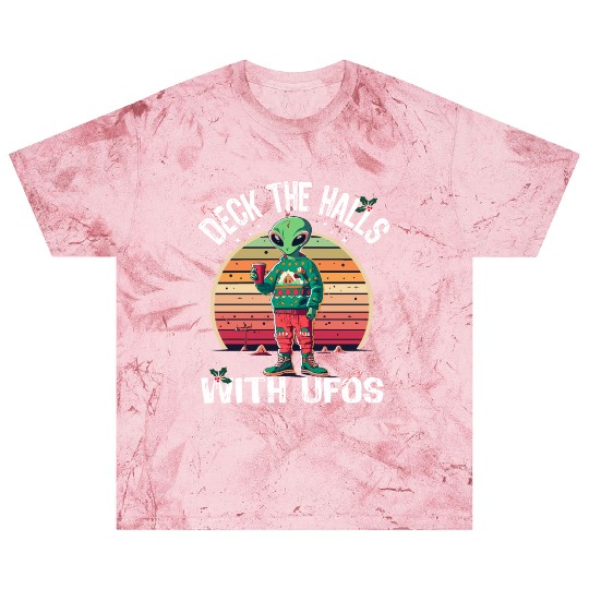 Beam Me Up Santa Claus Alien Christmas Ufo Coffee Blast T Shirts