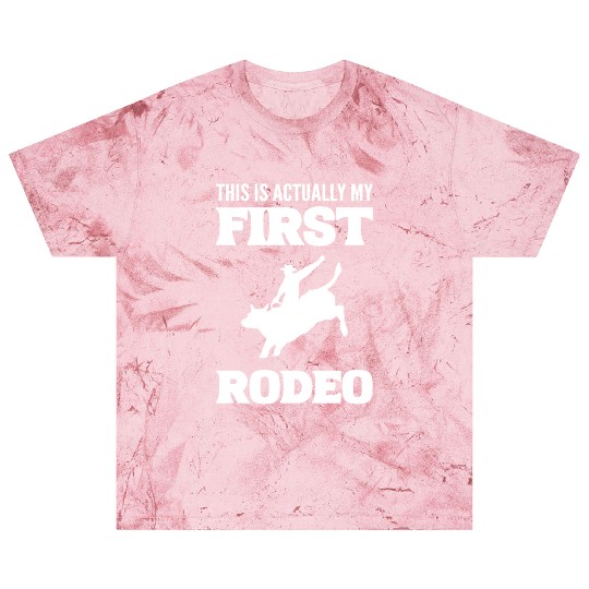My First Rodeo Horse Wrangler Gift Blast T Shirts