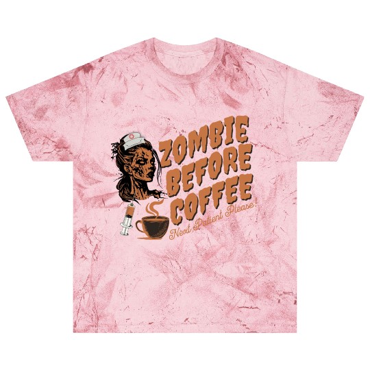 Zombie nurse when not caffeinated: Graveyard shift Blast T Shirts