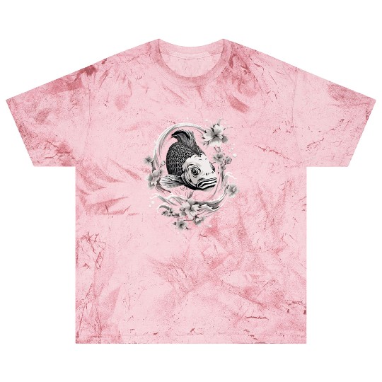 Koi Fish Koi Carp Japanese Tatto-style Koi Blast T Shirts