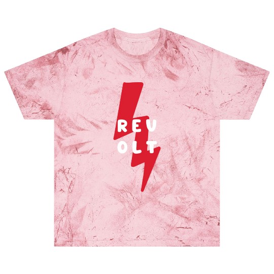 Revolt Lightning Bolt Revolutionary Blast T Shirts