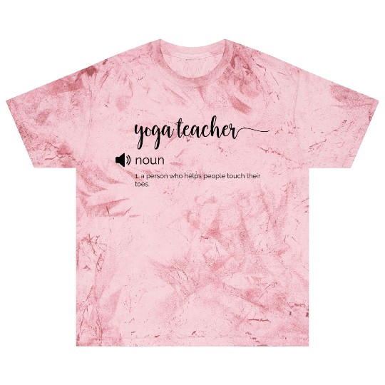 Funny Yoga Teacher Definition Blast T Shirts