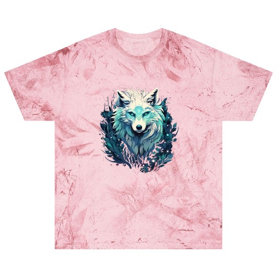 Celestial Lunar Wild Wolf Blast T Shirts