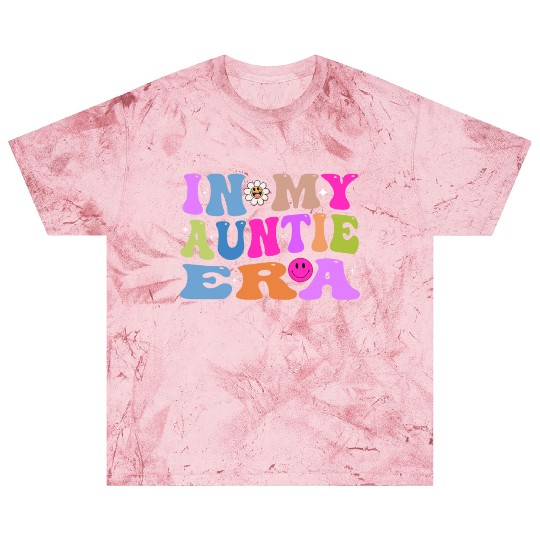 In My Auntie Era Baby Announcement for Aunt Mother Blast T Shirts