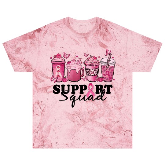 breast cancer coffee support squad Blast T Shirts