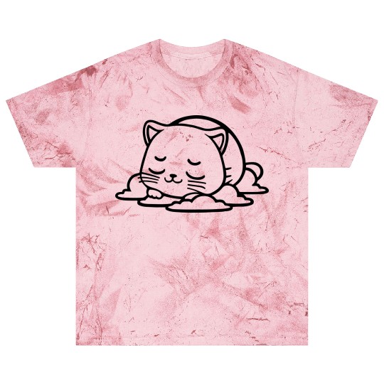 kitty sleeping on cloud chibi Blast T Shirts