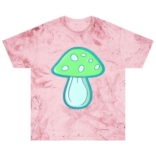 Mushroom CV2 Light Green and Blue Blast T Shirts