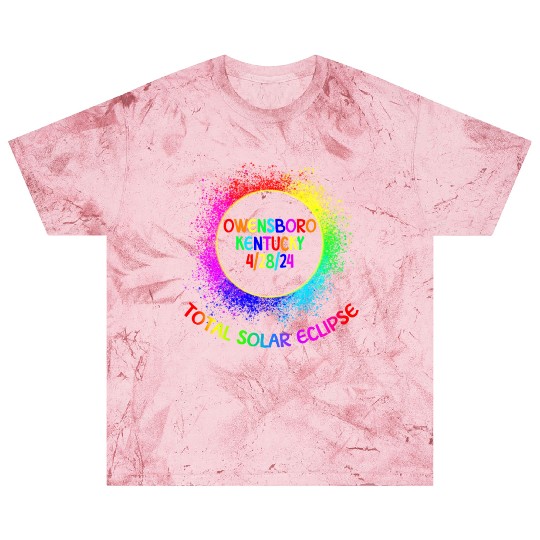 Total Solar Eclipse Owensboro Kentucky 4/28/24 Kid Blast T Shirts