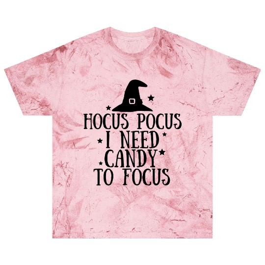 Hocus Pocus I need Candy to Focus Blast T Shirts