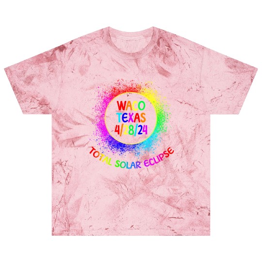 Total Solar Eclipse Waco Texas 4/28/24 Kids Blast T Shirts