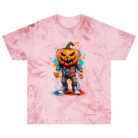 Scary Pumpkin Punk Blast T Shirts