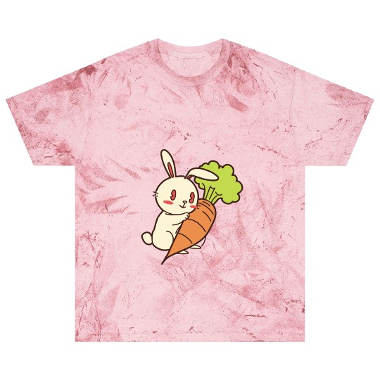 Rabbit And Carrot Blast T Shirts