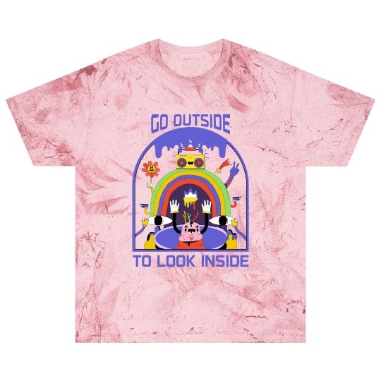 Psychedelic Dreamscape: A Trippy Cartoon Adventure Blast T Shirts