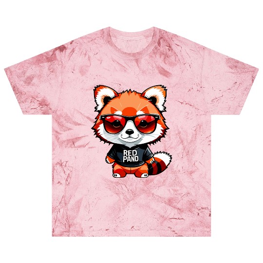 Chibi Red Panda Cub Blast T Shirts