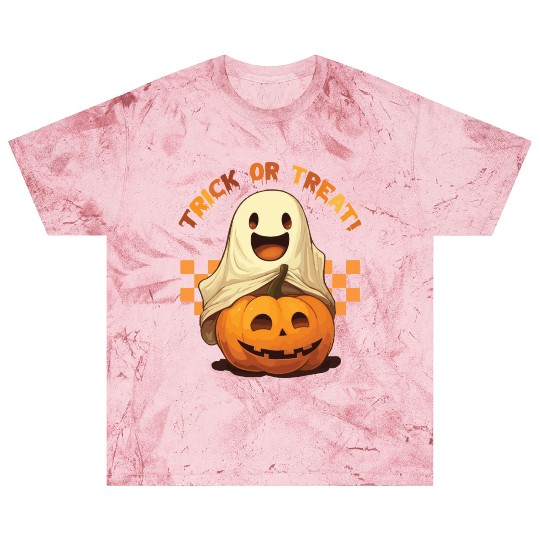 Cute Ghost Pumpkin Trick or treat for Halloween Blast T Shirts