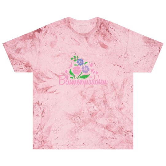 Flower Girl colorful Tulips Marriage Blast T Shirts